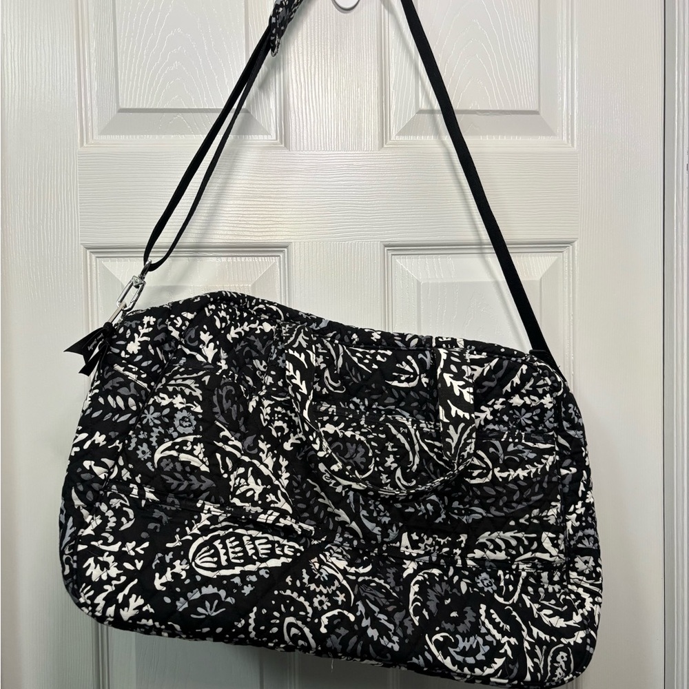 Vera Bradley Black and White Travel Bag